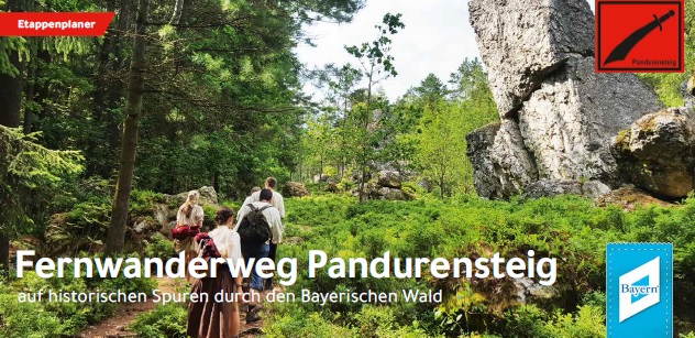 Fernwanderweg Pandurensteig. Foto: Tourismusverband Ostbayern e.V. Fernwanderweg Pandurensteig. Foto: Tourismusverband Ostbayern e.V.