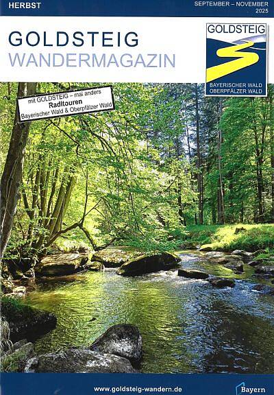 Goldsteig Wandermagazin. Foto: Tourismusverband Ostbayern e.V. Goldsteig Wandermagazin. Foto: Tourismusverband Ostbayern e.V.
