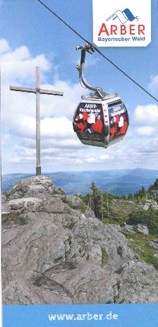 Großer Arber - Sommer. Foto: Arber Bergbahn.