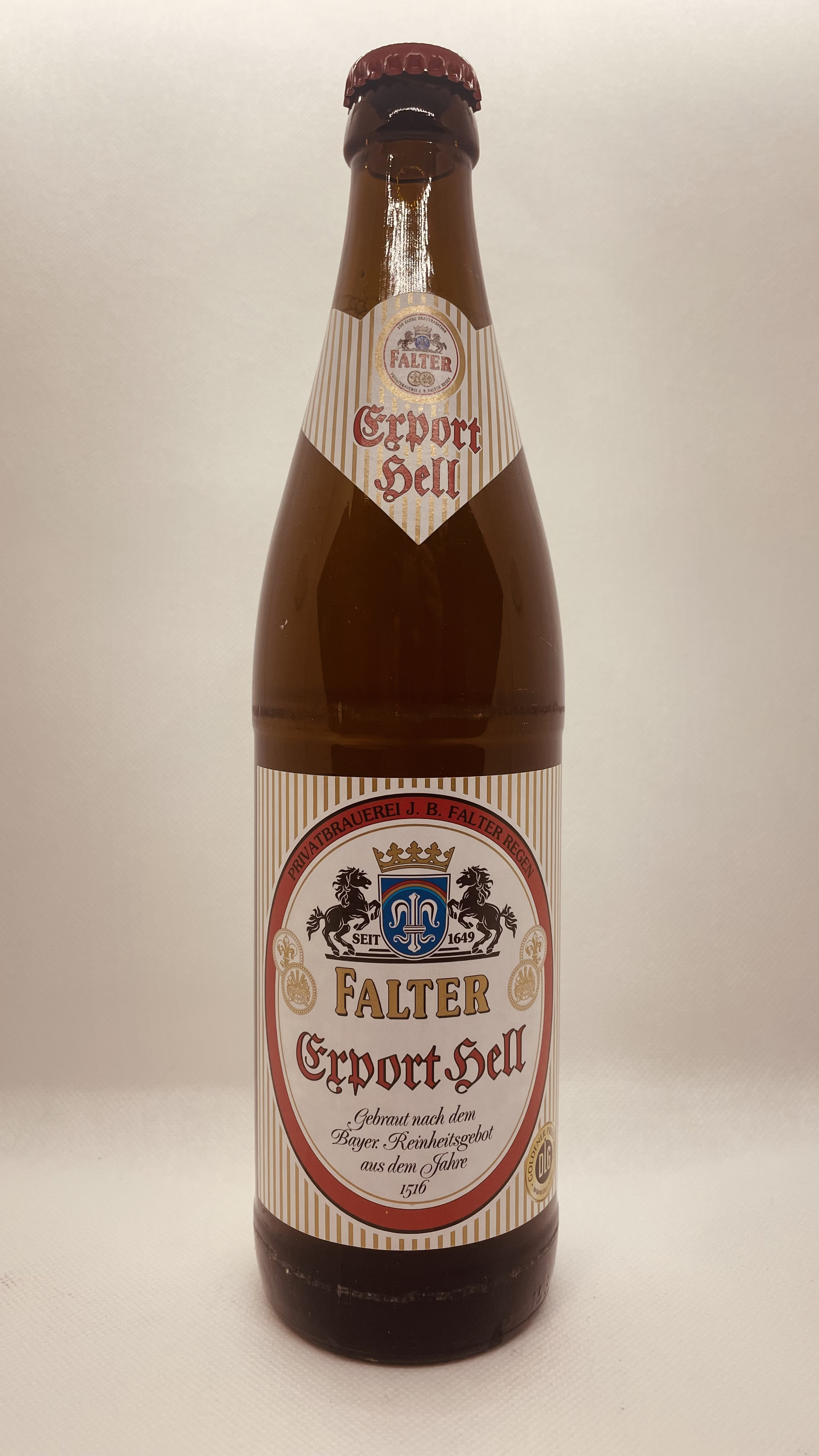 Export Hell von der Brauerei Falter Regen. ARBERLAND REGio GmbH.
