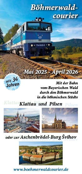 Böhmerwald-Courier. Foto: Tourist-Information Bayerisch Eisenstein.