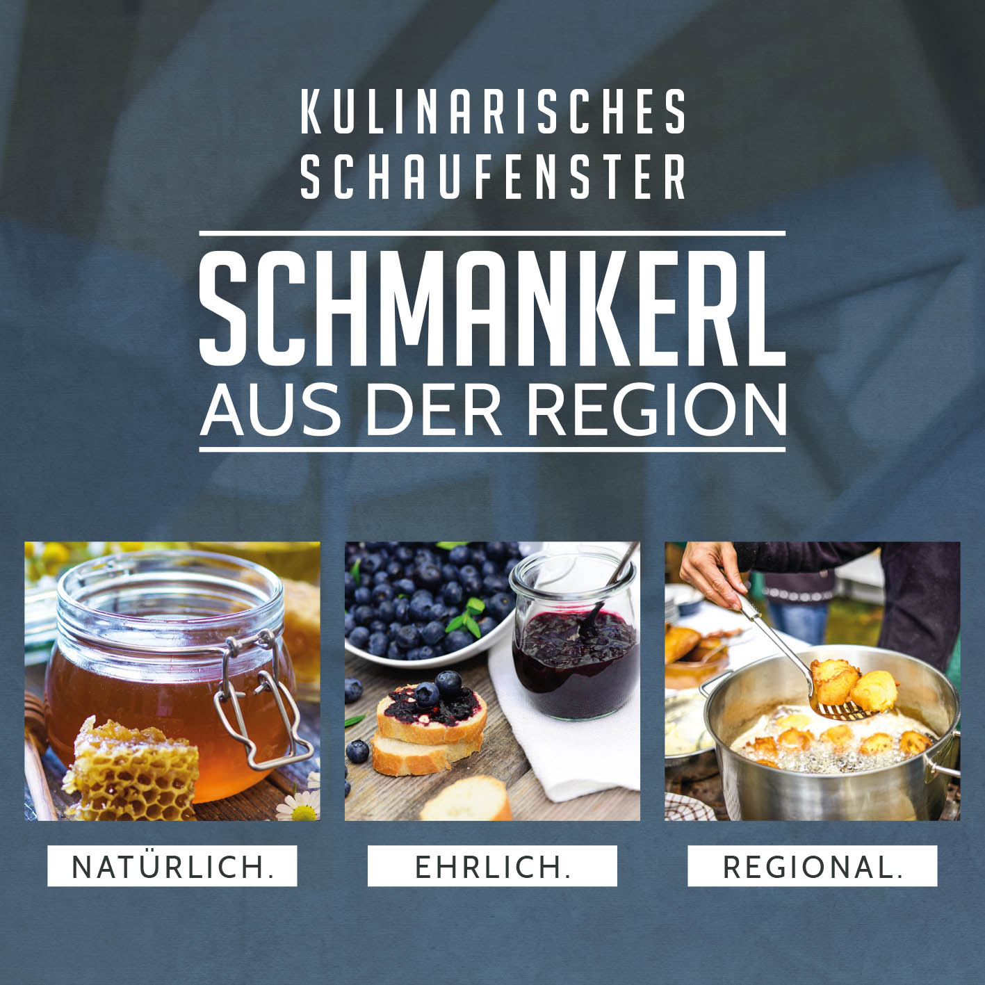 Teaser Kulinarisches Schaufenster. Foto: ARBERLAND REGio GmbH.